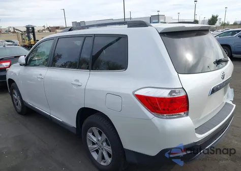 2011 Toyota Highlander Se V6 z USA, uszkodzony, nr VIN 5TDZK3EH1BS028777